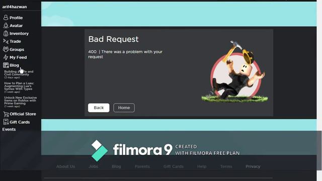 Ape!!! Aku punye roblox kene(Bad Request 400 |There was a problem with your request)😭😭😡😡(#Malaysia) смотреть онлайн