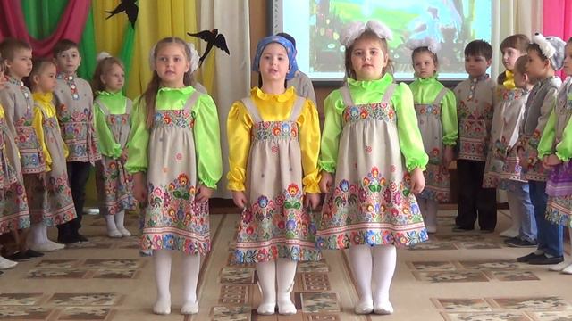 Песня "Светлая Пасха", старшая группа №9 смотреть онлайн