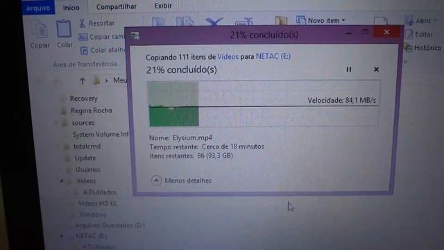 HD NETAC K390 2TB - Erro 0x800701E3