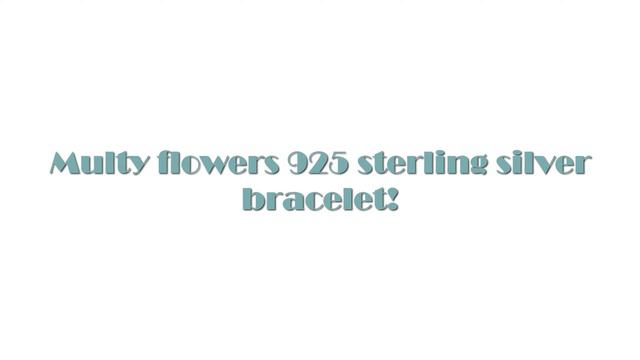 Multy Flower Sterling Necklaces & Earrings On Etsy!!! смотреть онлайн