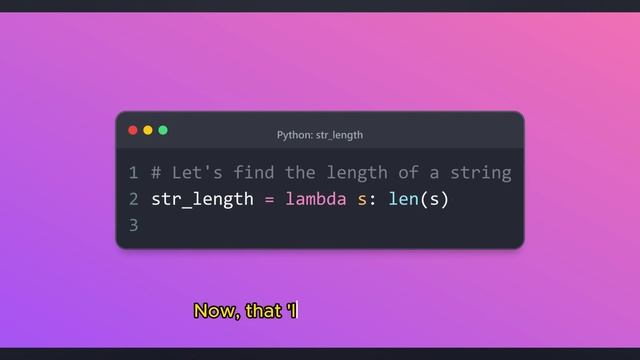 Python Programming Magic: Unveiling the Length of Strings in Just One Line! смотреть онлайн