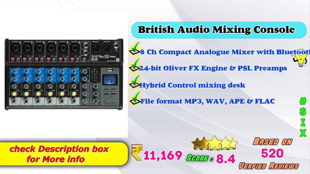 ✅Top 6 Best Audio Mixer Sound Board In India 2023 With Price|Sound Mixing Console Review &Compariso смотреть онлайн