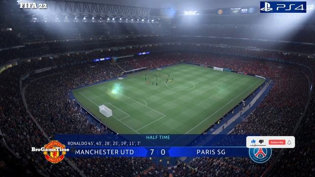 FIFA 22 PS4 смотреть онлайн