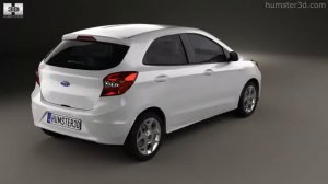 Ford Ka 2014 by 3D model store Humster3D.com
