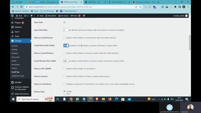 How to Add Scroll To Top Button in Wordpress Website | Wordpress Plugins Tutorials смотреть онлайн