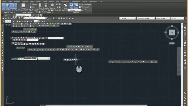 Autodesk AutoCAD - How to Bring Toolbars Into AutoCAD 2017 смотреть онлайн