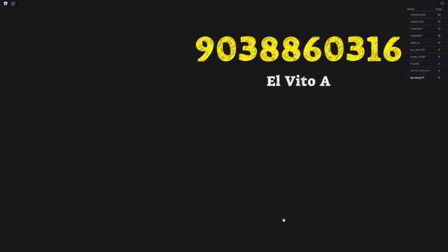 VITO Roblox Song Codes смотреть онлайн