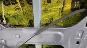 Шумо изоляция дверей на газели Некст