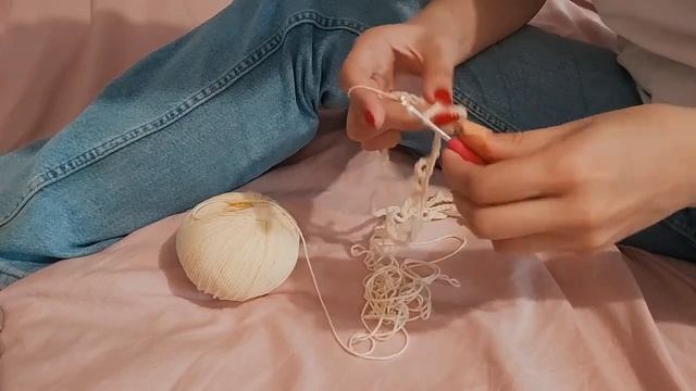 вяжу чепчик с рожками и кофту-сетку смотреть онлайн