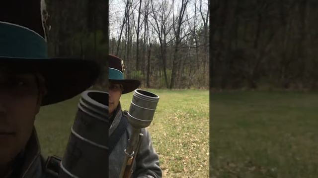 Flintlock musket grenade launcher attachment - PCE Leather Works смотреть онлайн