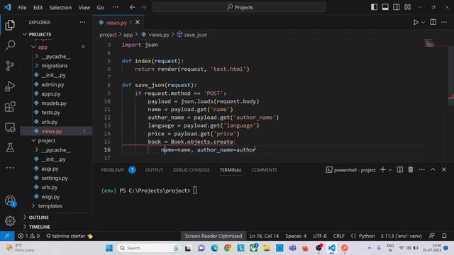 How to save JSON Data into Django Models: Step-by-Step Tutorial in hindi смотреть онлайн