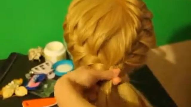 Как сделать переход из двух кос в одну смотреть онлайн