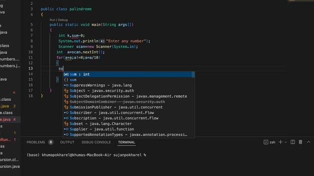 Check whether the number is palindrome or not using java.. смотреть онлайн