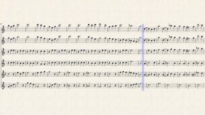 Shostakovich's 2nd Waltz for Alto sax, Tenor Sax, Baritone Sax music score