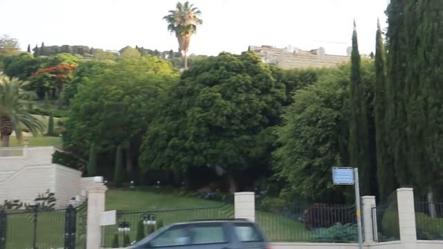 Bahai gardens, Ben Gurion Blvd, German Colony in Haifa смотреть онлайн
