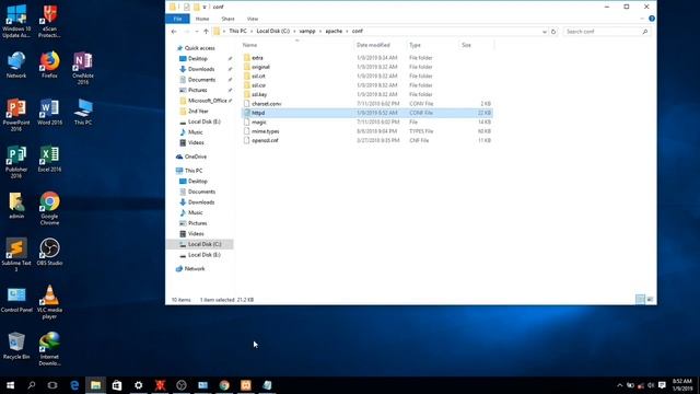 XAMPP complete installation and setup for Windows 10 смотреть онлайн