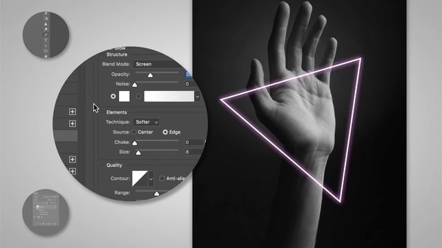 How to Make a Neon Light Effect in Photoshop | Adobe Creative Cloud смотреть онлайн