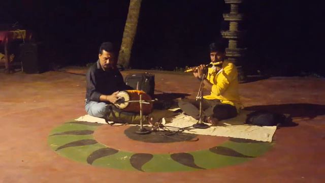 Indian music. Flute and drum. Kerala 2018 смотреть онлайн