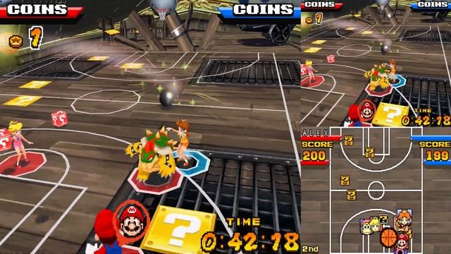 Mario Hoops 3-on-3 Gameplay Walkthrough Part 4 Ending - MSB Tourney | Nintendo DS | Team Mario смотреть онлайн