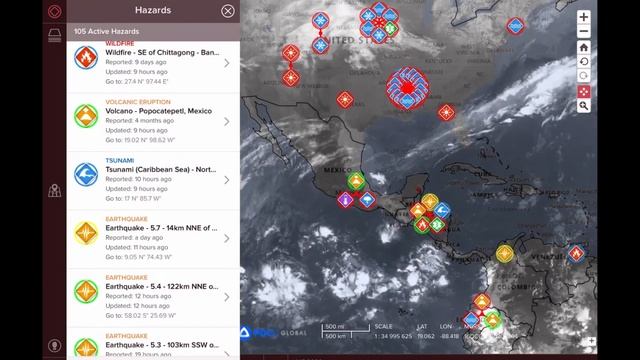 Global Weather / 6.0 Earthquake Honduras / OUR Sun Rips Another C.M.E. / April 16 2020 смотреть онлайн