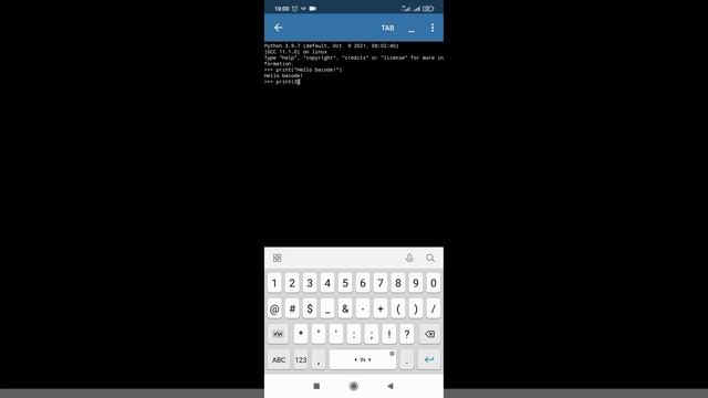 00. Belajar python dasar - cara install python di android смотреть онлайн
