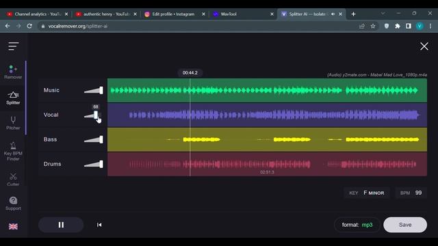 How to separate Music , Beats from a Song by using AI | Tutorial | Easy & Simple | AI смотреть онлайн