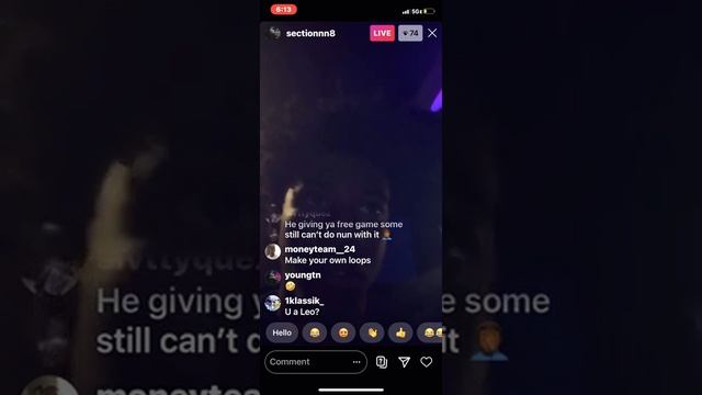 Section 8 Shows Screen and Talks about Beef with Yung Mal смотреть онлайн