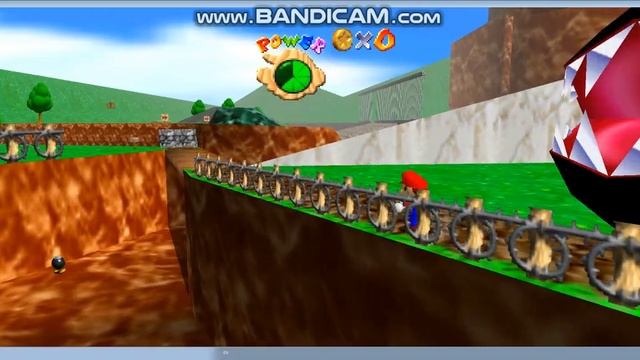 Super Mario 64 (PC, OpenGL) - gameplay test on super ultra-wide monitor (32:9). смотреть онлайн