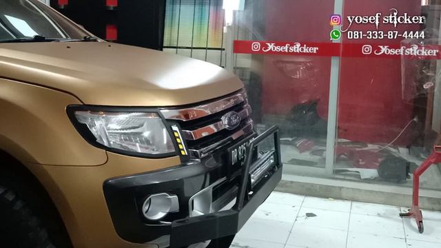 WRAPPING FULL STICKER FORD RANGER DOUBLE CABIN / COOPER DOFF ORACAL / STICKER MOBIL /YOSEF STICKE смотреть онлайн