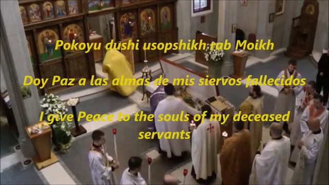 Batushka / Батюшка   Pesn' 1 / Песнь 1 Lyrics English / Subtitulos Español