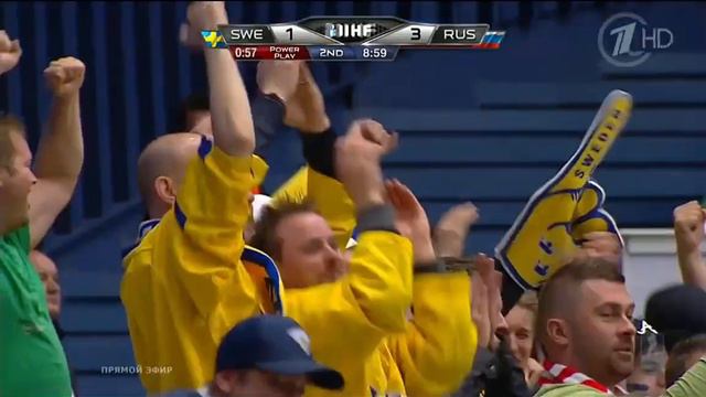 Россия-Швеция 5:3. ЧМ 2015 по хоккею. Голы. Опасные моменты. 14 мая. Четвертьфинал. Острава смотреть онлайн