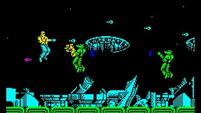 ZX Spectrum Longplay [125] Forgotten Worlds смотреть онлайн