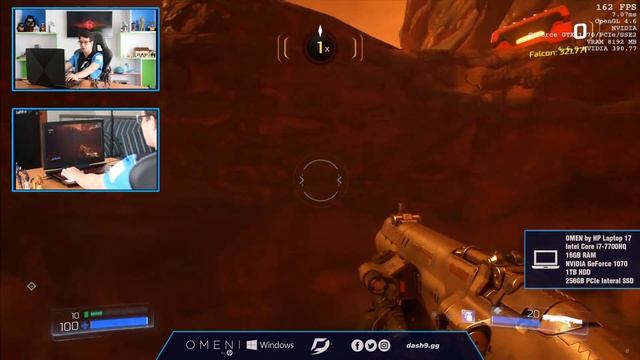 Let's Play - Laptop Omen by HP 17 / DOOM 2017 смотреть онлайн