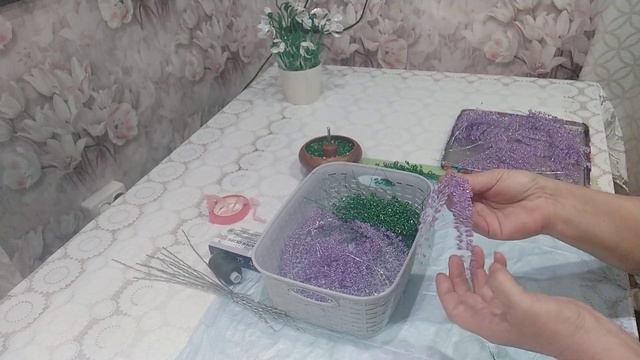 ч. 2 Глициния, веточки.   VID 20240111 201133