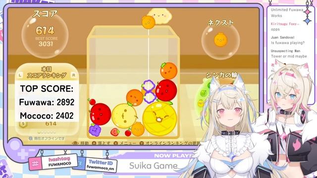 【スイカゲーム SUIKA GAME】give us lucky watermelons ? смотреть онлайн
