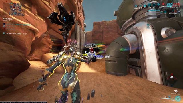 Warframe | Nautilus & Verglas vs 9999 | Disruption SP Level Cap | Citrine | Grineer смотреть онлайн