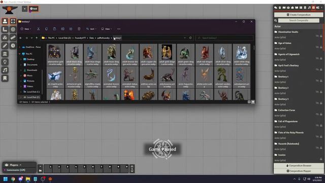 Using Image Mapper to fill up your Bestiary - FoundryVTT смотреть онлайн