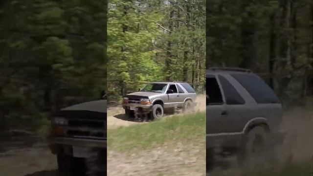 5 Minutes Into Owning This Bad Boy And I Stuffed It Into The Whoops? #Blazer #Chevy #FYP