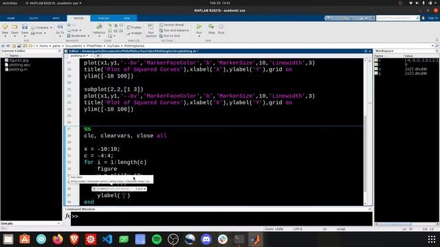 2022 How to Create Multiple Plots Using a For Loop in MATLAB | MATLAB Plotting Series смотреть онлайн