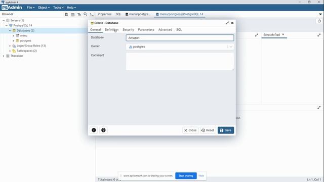 การ Copy ฐานข้อมูล PostgreSQL ด้วย pgAdmin ( งานที่ 7 ) смотреть онлайн
