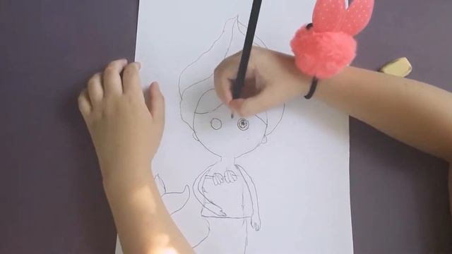 Как нарисовать Русалочку?♀️ смотреть онлайн