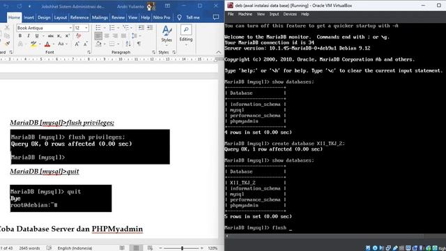 Konfigurasi Database mysql dan Wordpress pada debian 9 смотреть онлайн