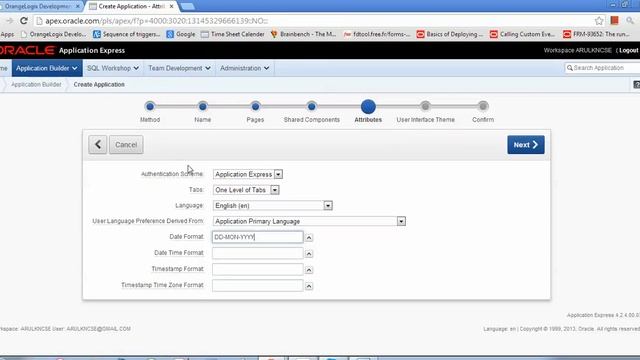 Simple Master Detail Form Application Express смотреть онлайн