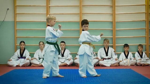 Тхегук-Иль-Джан  Аттестация по таэквондо Первый тхегук  TAEGEUK  1  JANG