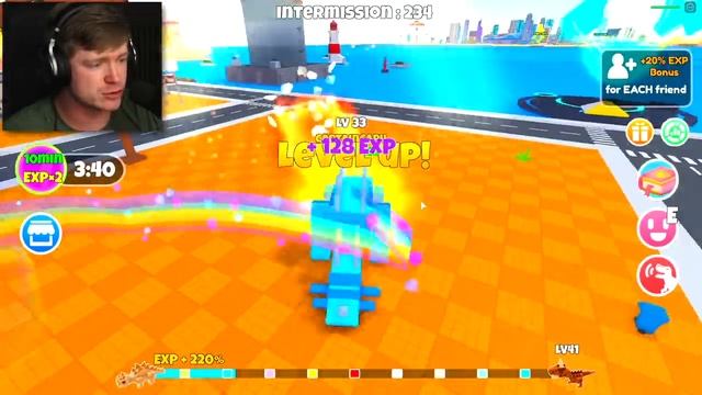 MECHA T-REX DESTROYS THE CITY IN ROBLOX смотреть онлайн