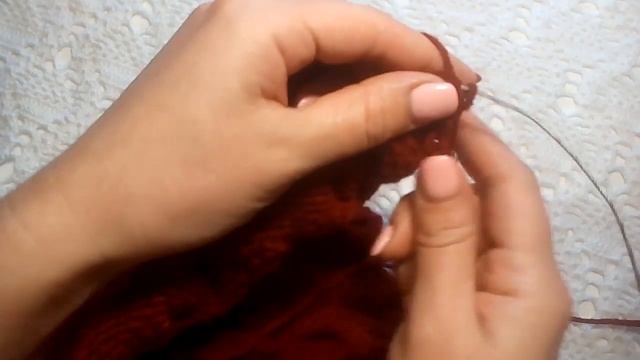 Зимний комплект для девушки//Подробный МК//Часть 2//СНУД смотреть онлайн