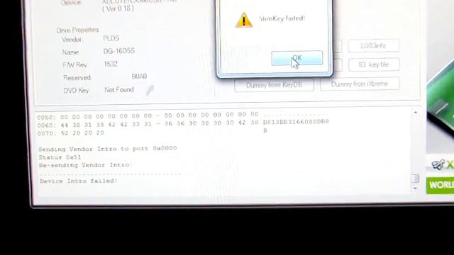 XBOX 360 E SLIM KEY EXTRACTION FAILED DG-16D5S F/W VER 1532 смотреть онлайн