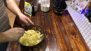 Драники картофельные рецепт. Погружной блендер Bosch. Еда в деревне