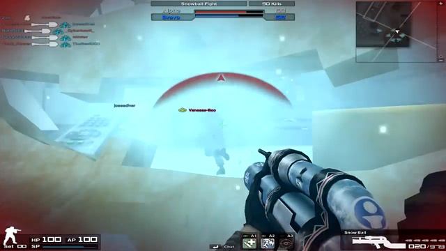 Combat Arms - Snowball Fight "Freezer"Gameplay! смотреть онлайн