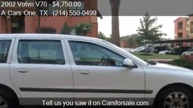 2002 Volvo V70 2.4 4dr Wagon for sale in Dallas, TX 75220 at смотреть онлайн